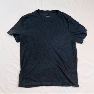 Everlane Organic Cotton Crew Uniform T-Shirt M Heather Charcoal Gray L020622